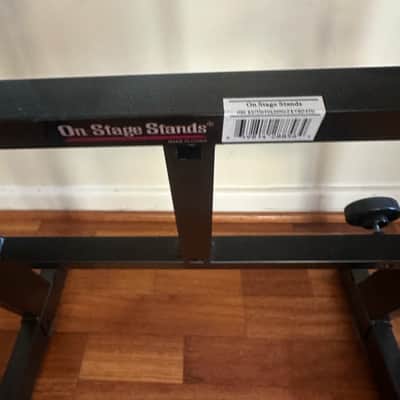 On-Stage KS7350 Pro Heavy-Duty Folding Z-Stand Keyboard Stand 2010s - Black image 4