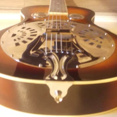 Regal RD-40VS, Resophonic Studio Series Top Model , Acoustic Blues/ Bluegrass, Square-Neck Spider Bridge, Single Cone Resonator, Lap Slide/Dobro Guitar. image 12
