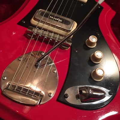 Orpheus Skurill 1960s "Red" Made in Brugalia Very Unique Guitar! image 3