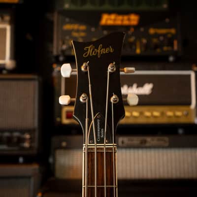 Hofner Contemporary Series Violin Bass 2006 - 2019 - Black image 4