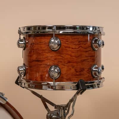 Natal Natural Bubinga Bop Drum Set 14x18 8x12 14x14 and 5x13 image 20