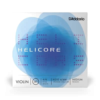 D'Addario Helicore Violin String Set - 4/4 Scale - Medium Tension image 1