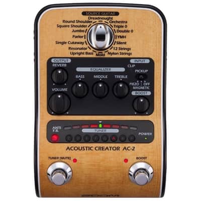 Zoom AC-2 Acoustic Creator Enhanced Direct Box image 1