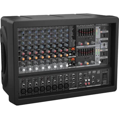 Behringer Europower PMP1680S 10-channel 1600W Powered Mixer image 2