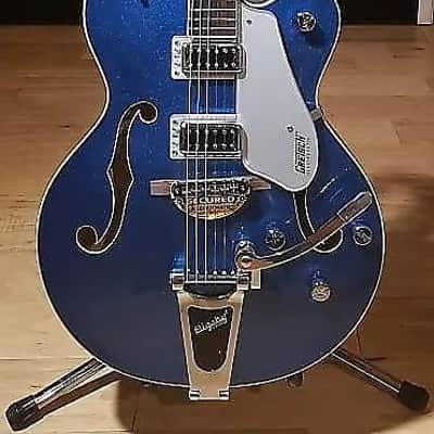 Gretsch G5420T Electromatic Hollow Body Single-Cut Electric Guitar w/ Bigbsy in Fairline Blue *IN STOCK* image 1