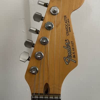 John Cruz built Fender Strat Plus with Maple  Fretboard 1988-Lake Placid Blue image 7