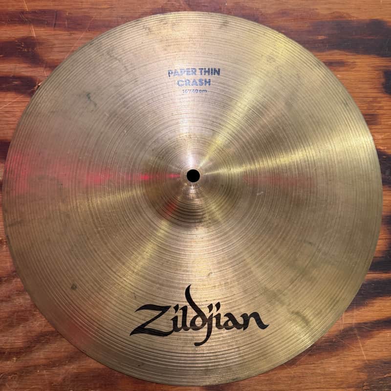 Zildjian 16" A Series Paper Thin Crash Cymbal image 1