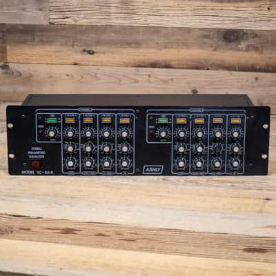 Ashly SC-66A (SC66A) Vintage Stereo Parametric Equalizer 2-Channel EQ U286698 image 2