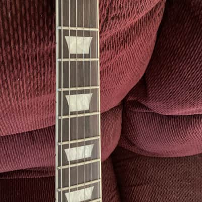 Austin Les Paul copy Gold top with hard shell case image 5