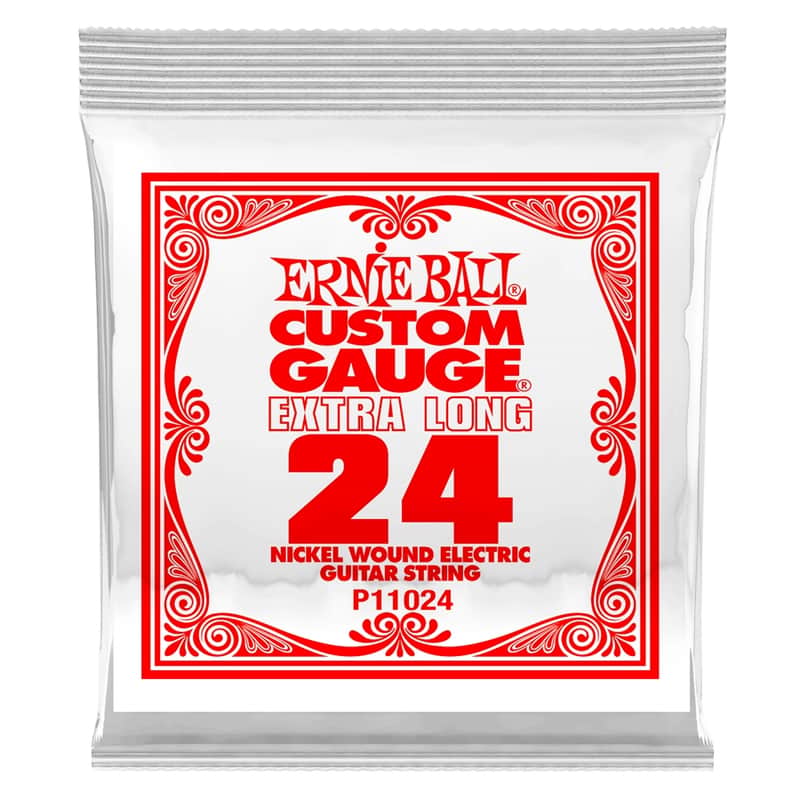 Ernie Ball 1024 Nickel Wound Extra Long .024 image 1
