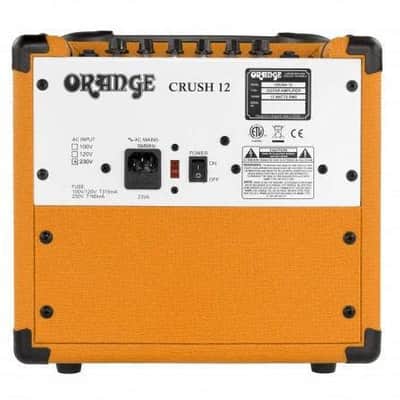 Orange Amplification Crush 12 12-Watt 1x6" Guitar Combo Amplifier Orange image 8