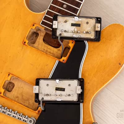 1958 Gibson ES-335 TDN Vintage Semi-Hollow Blonde Thin Top w/ PAFs, Case image 18