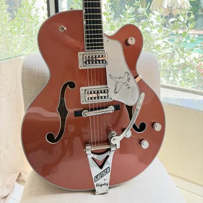 Gretsch G6136T-LTD Falcon 2021 Two Tone Copper/Sahara Metallic image 1