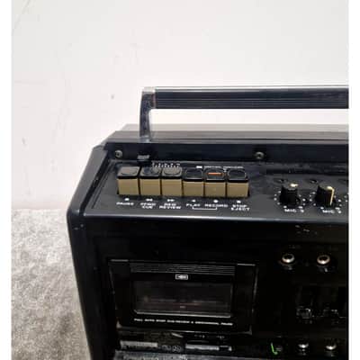 TOA WA-520C - Radio Cassette Recorder - Black - Good image 7
