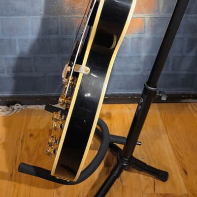 Vintage 1970s Hohner LP Copy Black image 12