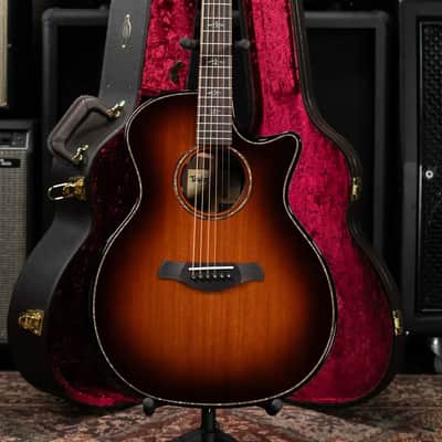 Taylor (1 of 42) Builder's Edition 914ce LTD Macassar Ebony Grand Auditorium Acoustic/Electric Guitar - Shaded Edgeburst with Hardshell Case image 16