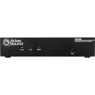 Atlas Sound PA40G 40W Single Channel Power Amplifier with Global Power Supply image 5