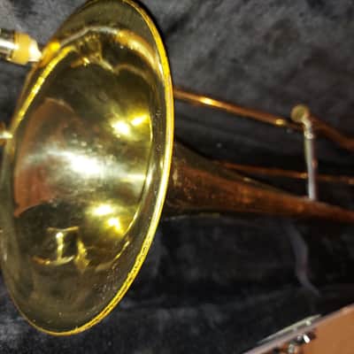 Reynolds Medalist Trombone, USA, Brass, with case and mouthpiece image 7