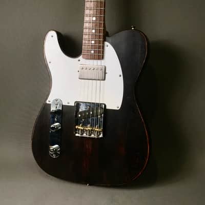 LEFTY! Musikraft Custom Relic Aged Satin Lacquer Tele Guitar Made in USA Classic Toneriders 7.4 Lb HSC image 2