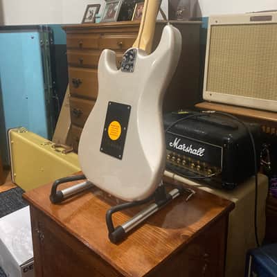 Fender USA Strat/Stratocaster ST P/C Blizzard Pearl, Fender C/S Fat 50's image 5