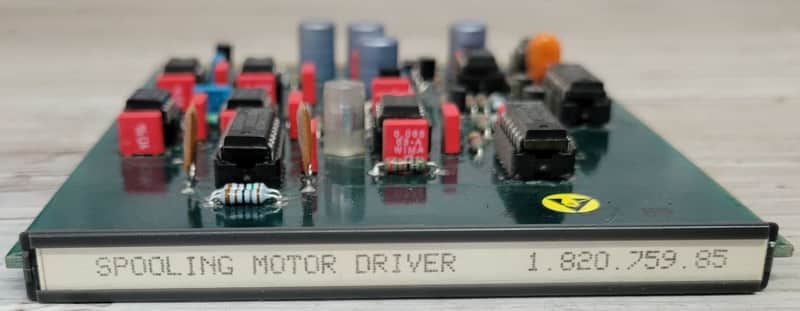 Studer A827 A820 SPOOLING MOTOR DRIVER 1.820.759.85 image 1
