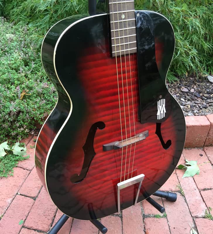 Excellent Harmony Model H950 Monterey Leader 1965 Red Burst image 1