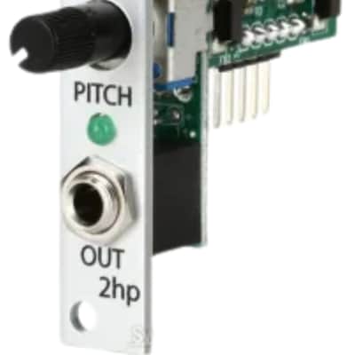 2hp Pluck Physical Modeling Synth Voice Eurorack Synth Module, Silver image 2