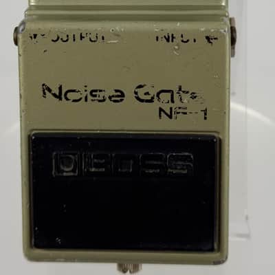 Boss NF-1 Noise Gate Pedal Silver Screw Long Dash 1979 - Grey image 2