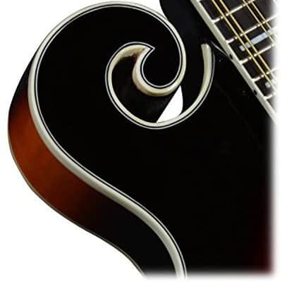 Ibanez F-Style Mandolin, Model M522SBS Sunburst Finish, Flame Maple Body image 3
