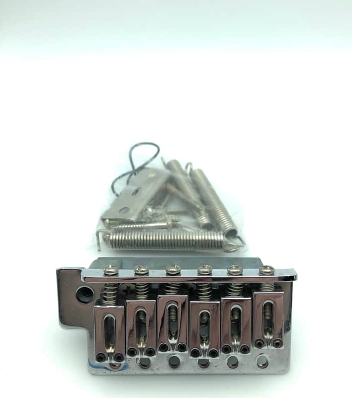Stratocaster Style Tremolo Vibrato Assembly Chrome image 1