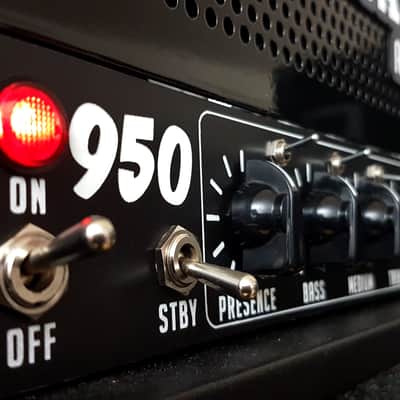 Invaders Amplification - Serie 9 - 950 Bad’As - 50W High Gain EL34 - Black Taurus image 6