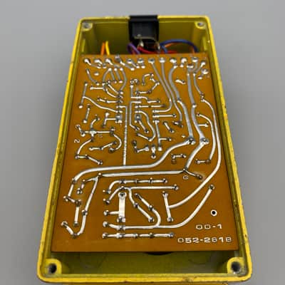 Boss OD-1 Over Drive (1978 August, Clear Switch, Silver Screw, Long Dash, Black Label Made in Japan) 7300 Raytheon RC3403ADB image 10