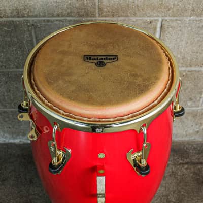 Latin Percussion Matador Conga 11 3/4" Red Glaze image 7