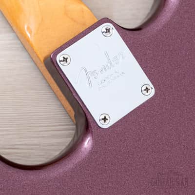 2013 Fender + MJT Stratocaster Partscaster Classic 60s Neck & Burgundy Mist Lacquer Body w/ Case image 16