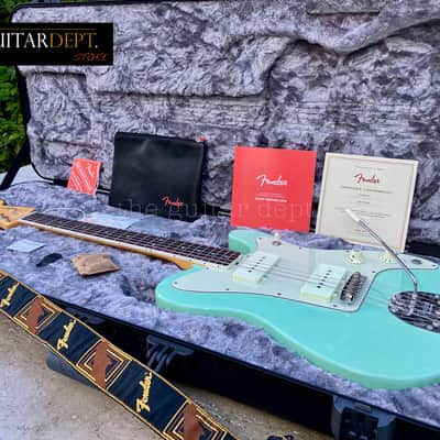 ✭PRISTINE!✭2018 Fender American JAZZ TELE ✭ Parallel Universe ✭ SURF GREEN ✭ Jazzmaster ✭ COA ✭ OHSC image 1