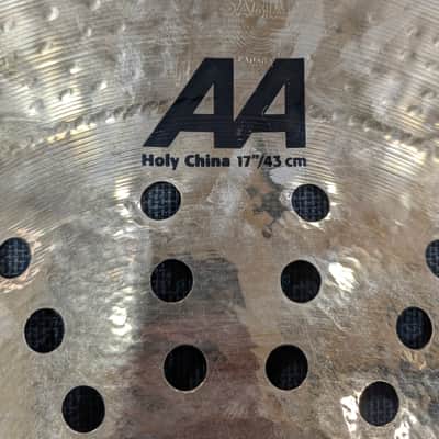 Sabian Sabian 17” AA Holy China + Sabian 10” AA Mini Holy China - Brilliant image 4