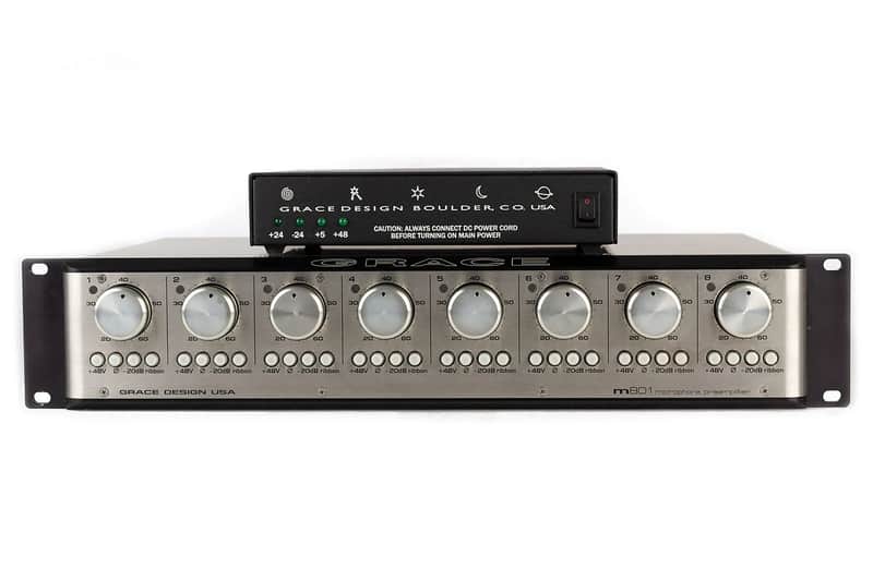 Grace Design m801 8-Channel Microphone Preamplifier image 2