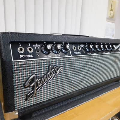 Fender Showman Head - Tremolo 1965 - Black image 2