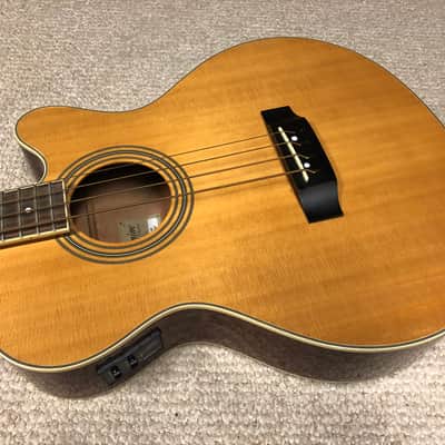 Takamine Jasmine ES-50c Acoustic/Electric Bass & Gigbag image 3