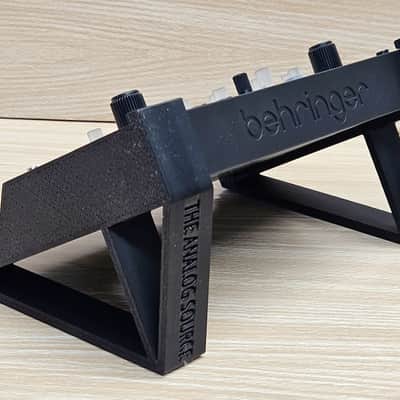 The Analog Source 25 Degree Angled Desktop Stand For Behringer D Mini JT Mini Pro VS Phara-O UB-Xa CZ-1 Synthesizer image 3