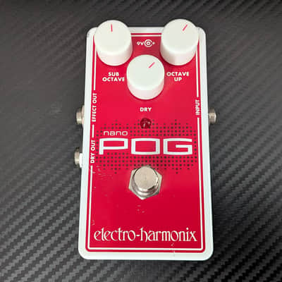 Electro-Harmonix EHX Nano POG Octave Guitar Pedal image 1