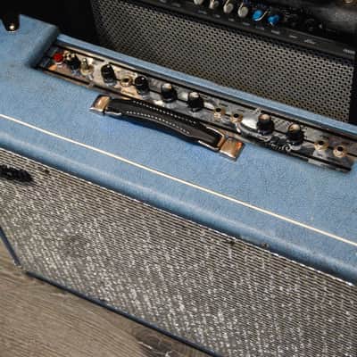 Supro Model 24 18-Watt 1x12" Guitar Combo with Tremolo Mid 1960s - Blue Rhino image 4