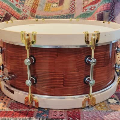 SSS Solid Shell Shop Custom Snare Drum Unikat 2025 - Brown image 6