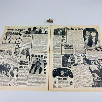 Vox Teen Beat Newspaper (Vol. II, No. 2) 1967 image 9
