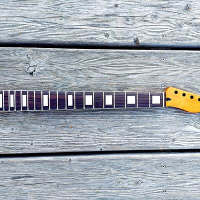 Telecaster neck, roasted flame maple image 3