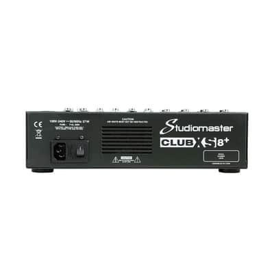 Studiomaster Club XS8+ 8 Input Mixer image 2