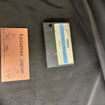 Yamaha YRM-12 FM Voicing Program MSX ROM Cartridge CX5M from Japan Tested