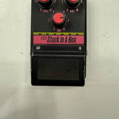 Washburn A-D3 Stack In The Box Distortion Rare Vintage Guitar Effect Pedal + Box image 2
