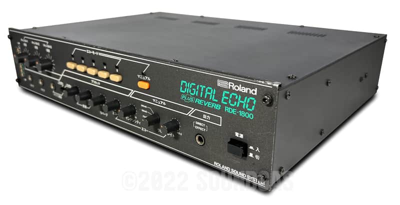 Roland RDE-1800 Digital Echo + Spring Reverb *Soundgas Serviced