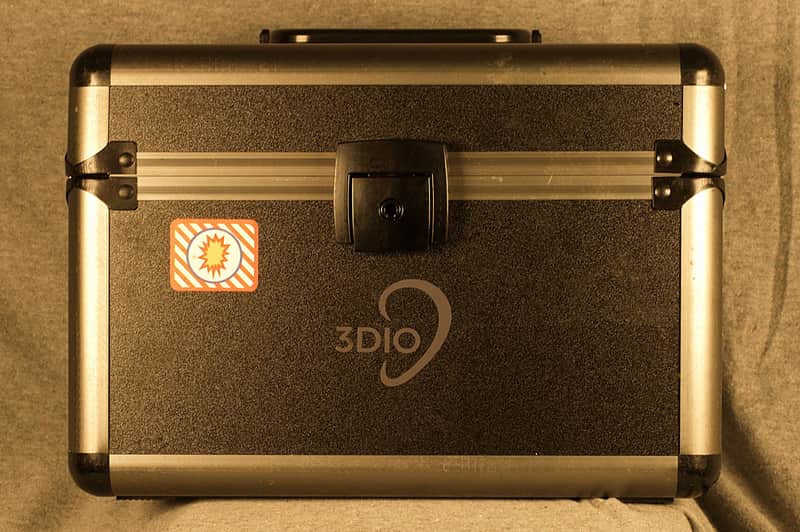 3dio Free Space FS XLR Binaural Mic Pair c. 2019 image 1